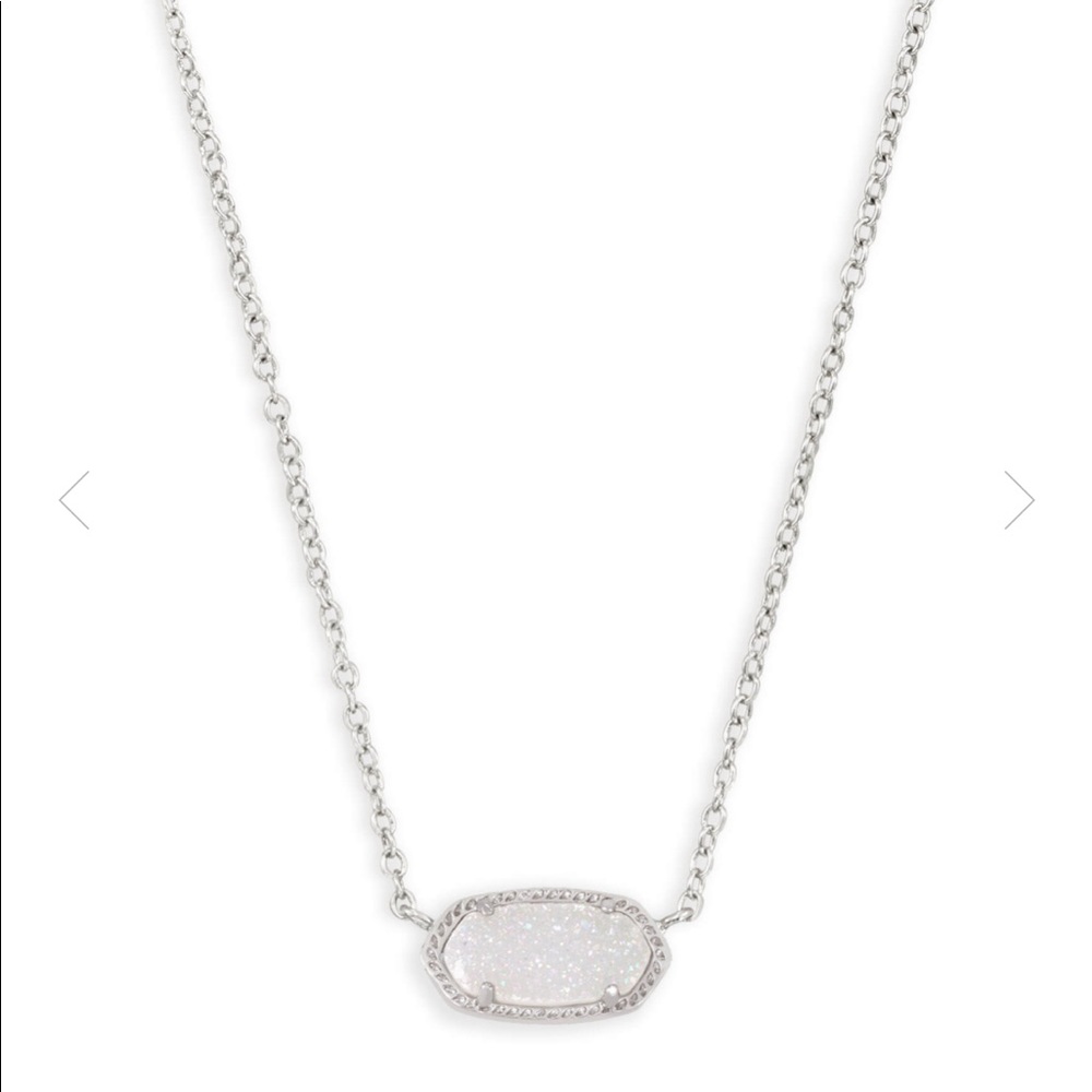 Kendra Scott Elisa Irredescent Drusy Necklace